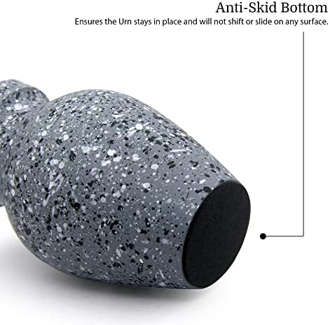 Mini Cremation Urns Set of 4 - Velvet Box Included