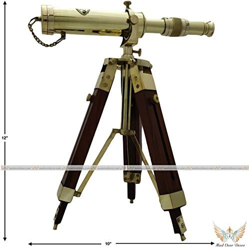 Mahira Nautical Pirate Barrel Telescope with Tripod Stand