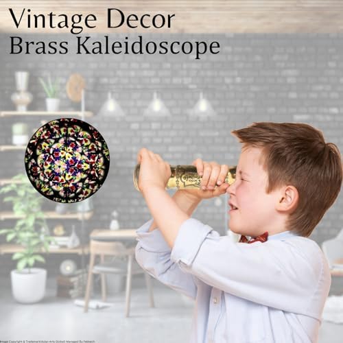 Explore The High Seas Vintage Brass Telescope with Case