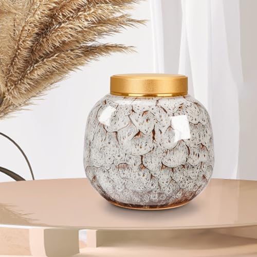 Dletay Mini Ceramic Urn for Human Ashes Keepsake