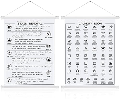 Gersoniel 2 Piece Laundry Room Decor Signs
