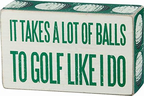 Primitives by Kathy Box Sign - Golf Passion Display