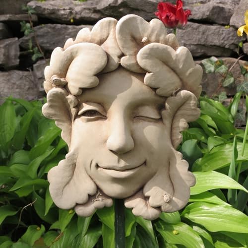 Carruth Studio Persephone Greenman Tree Woman Stone Sculpture
