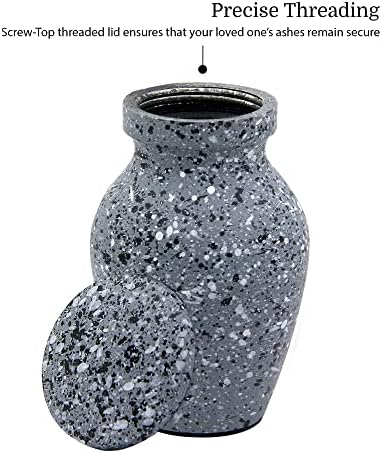 Mini Cremation Urns Set of 4 - Velvet Box Included