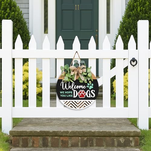 Gossby Interchangeable Welcome Sign for Front Door