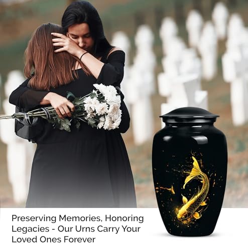 Decorative Urn for Human Ashes 10 Inch