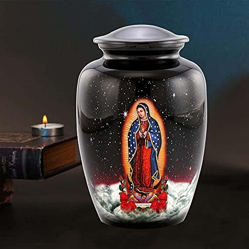 Our Lady of Guadalupe Urn Full Size Religious Cremation Urn