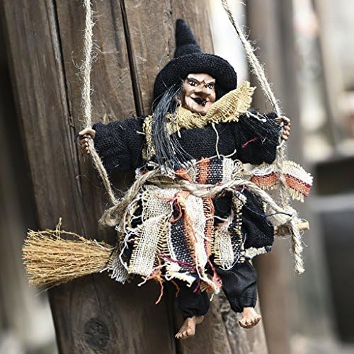 Retro Witch Welcome Sign Door Hanger